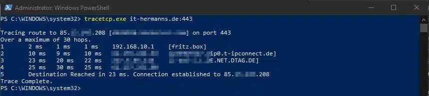 Netzwerkstörungen mit TraceTCP erkennen