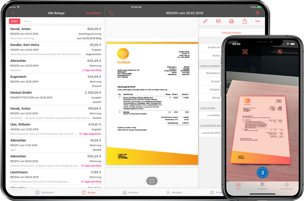 Mobile Belegerfassung mit Lexware Office